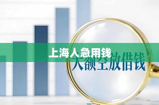 上海人急用钱