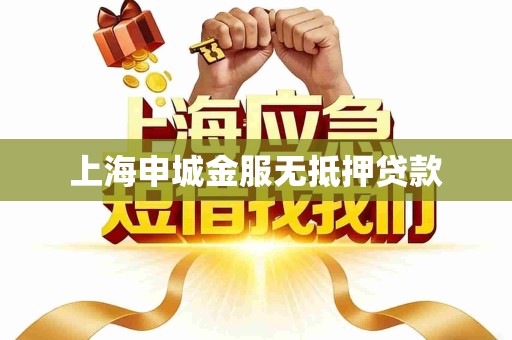 上海申城金服无抵押贷款